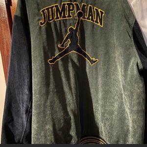 Air Jordan Mens Letterman Coat Sz.XXL